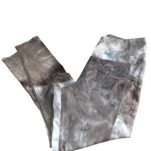 U A Core Athletic Marbled Athletic Leggings - 25" Inseam